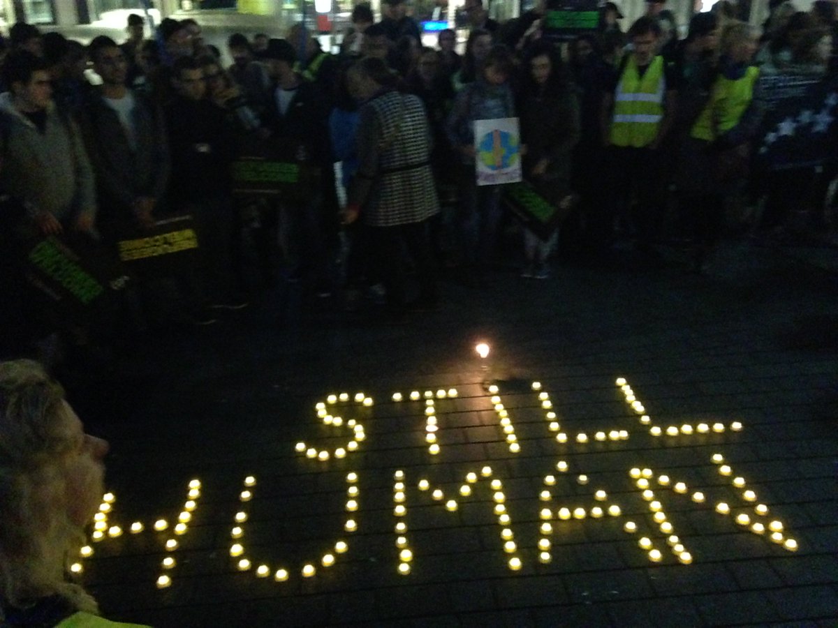 Thank you to everyone who came to STAR's Exeter refugee vigil and spreading the message of #refugeeswelcome