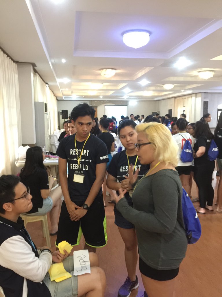 AIESECinUST's tweet photo. Hey AIESEC!
LC simulation on-going!
#TrailBlazers #RestartToRebuild #ACAMP2016 https://t.co/kI6M1GowVH