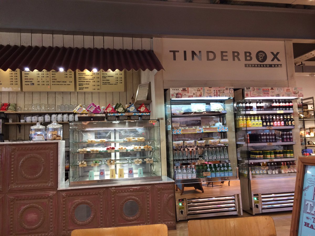 Subnode's tweet image. At the Tinderbox Espresso bar. Any place that gives you the WiFi password without having to ask for it gets my vote.