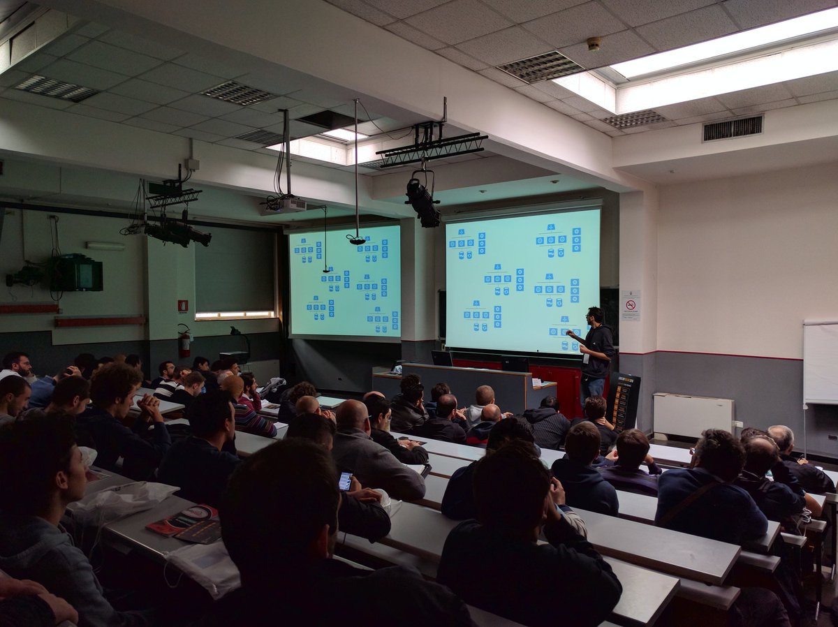 deneb_alpha's tweet photo. Infrastructure as a code. #linuxdaymilano https://t.co/JyrBw4jGqe