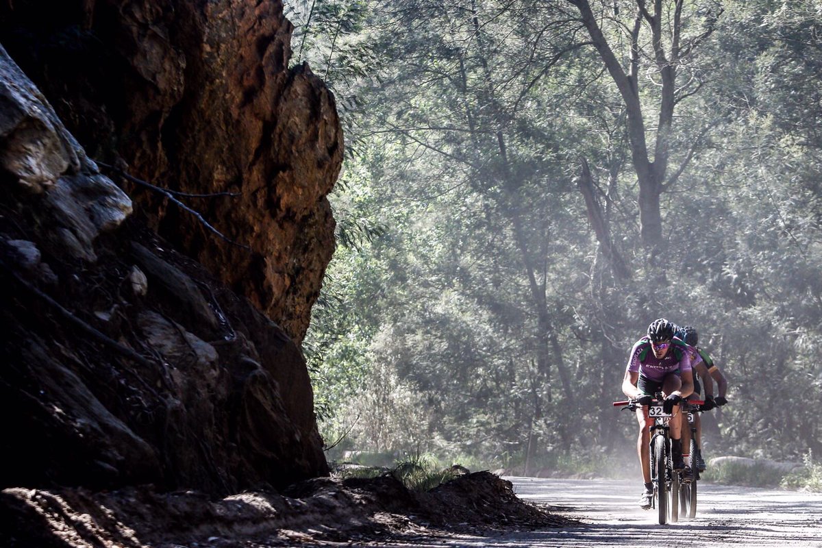 MitchelSteenman's tweet photo. Getting better every day at the @CapePioneerTrek, today a great stage and a 9th place overall. 13th over al stages. #ChandelierChampagne https://t.co/vcHqfDF9Cf