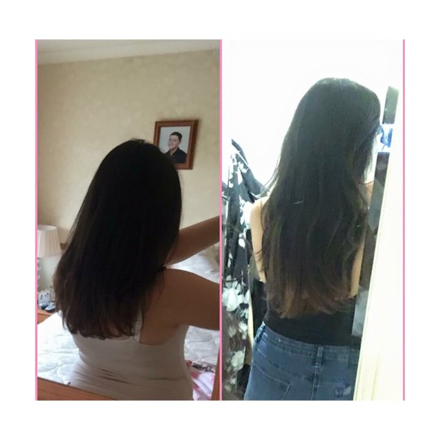 RawickaKarina's tweet photo. #PRINCESSLOCKS 👸🏻💗
Chanel's hair growth from using our #BERRYCAPSULES for only 2 months 😱💝 https://t.co/dZw4dgmQ7H