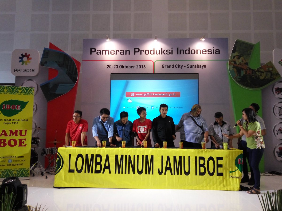 officialppi's tweet photo. Ada keseruan lomba minum jamu IBOE di #PPI2106 #WeekenddiPPI2016 https://t.co/cgMVNrgSxI