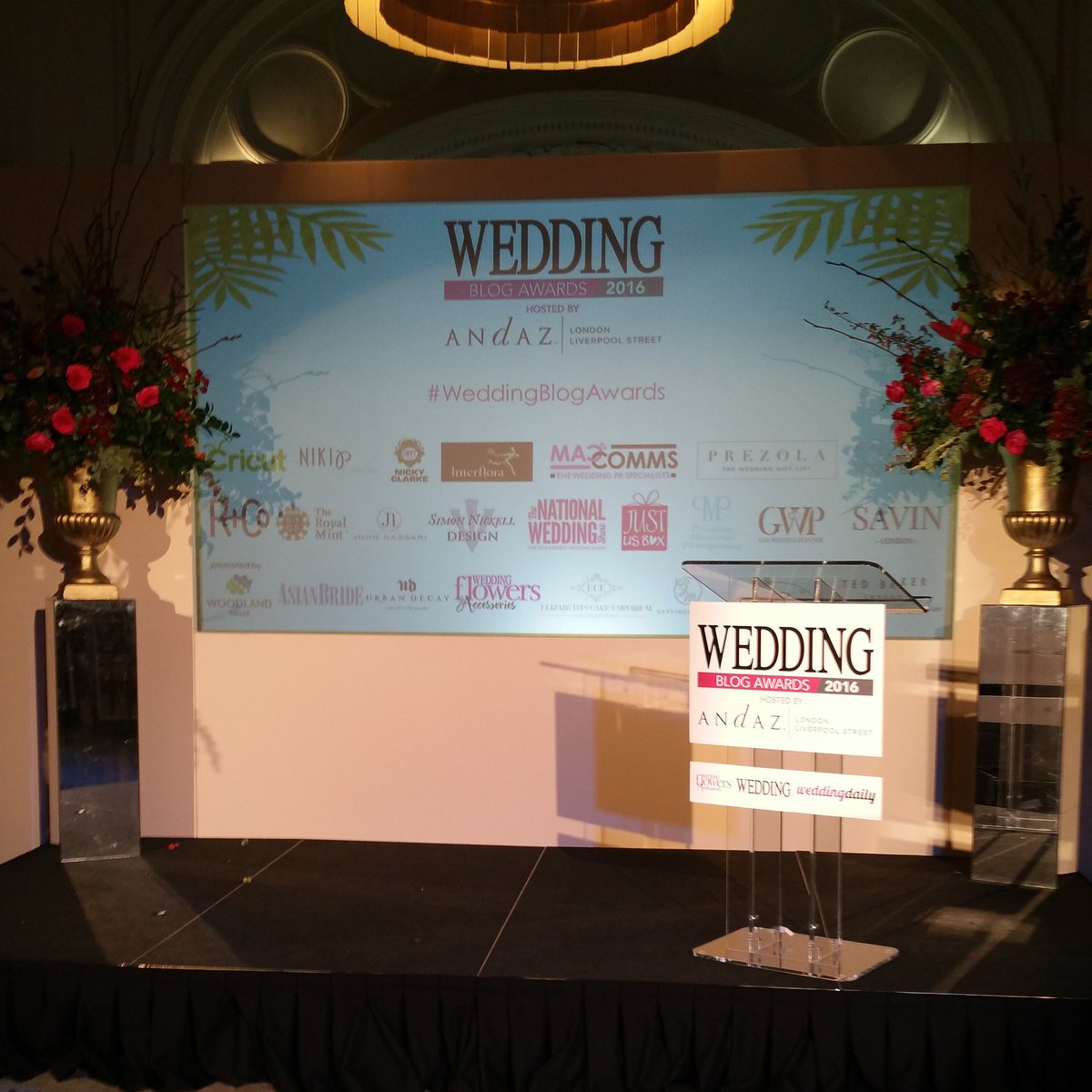 Well done to all the winners at #weddingblogawards last night <a href="/5starweddings/">5 Star Weddings</a> @Nu_Bride <a href="/Bespoke_Bride/">Bespoke-Bride</a>