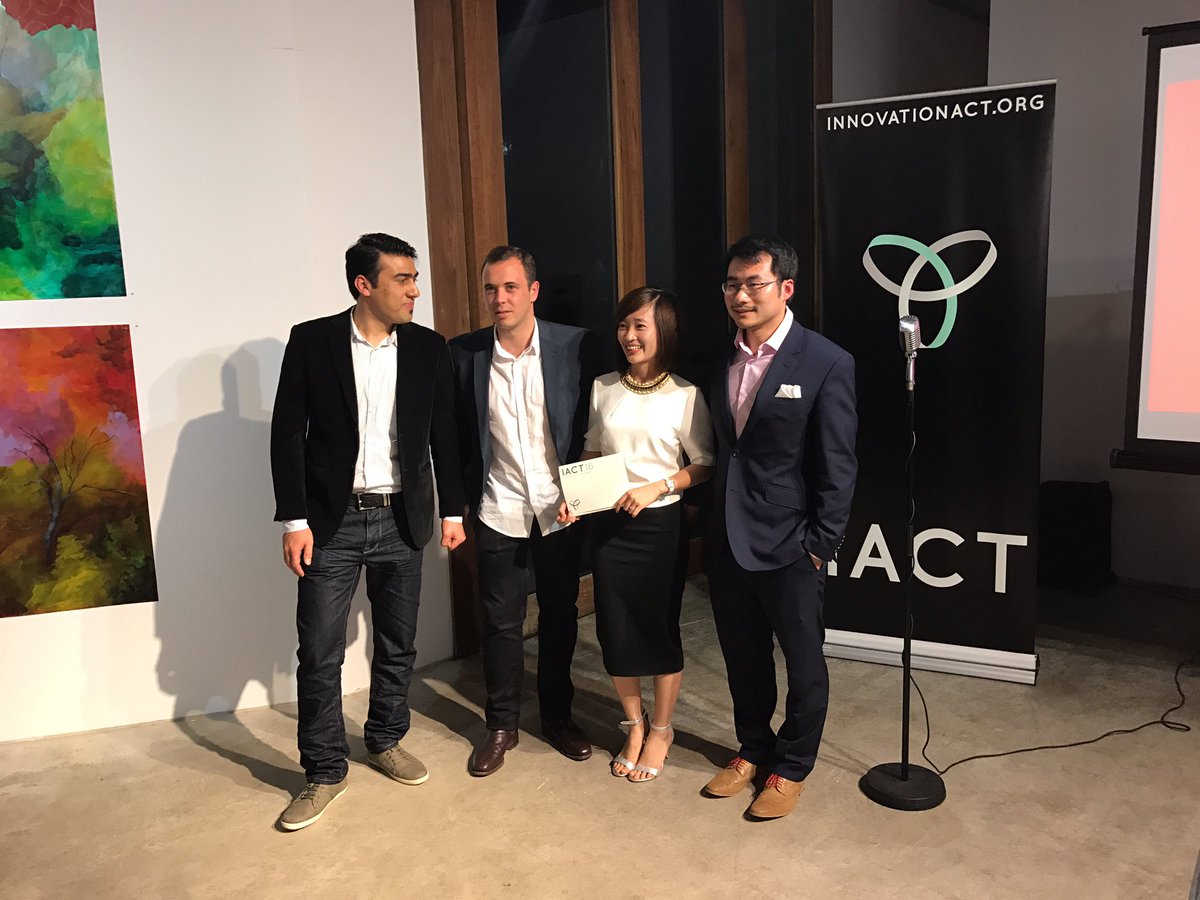 InnovationACT's tweet photo. The final grant for this evening goes to Jazz for Joy! Congratulations to everyone! #IACT16 https://t.co/PrTVEx4evq