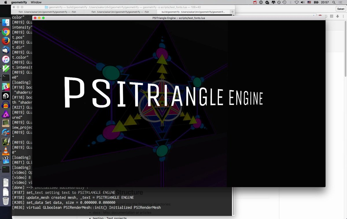 geometrify's tweet photo. Technical status update, showing how our custom 3D engine uses Lua scripting &amp; C++: https://t.co/dueT3Sogpg #cpp #lua #opengl #3d https://t.co/9oUwmiW7yV