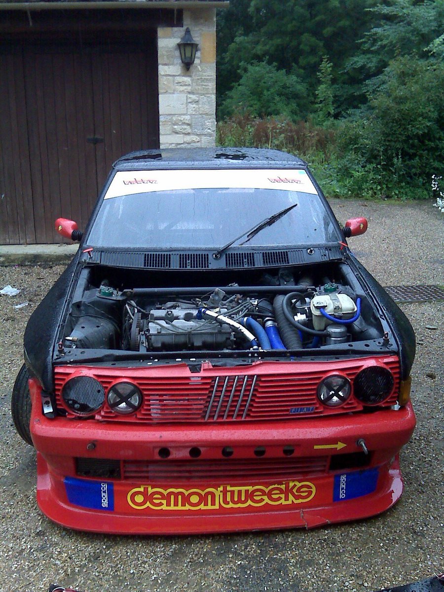 TopOfTheTower's tweet photo. Also selling this- Integrale powered #Fiat Ritmo racecar. Coletti box, MoTec ECU. Circa 300bhp #msirl https://t.co/YX5v8k1Xq5