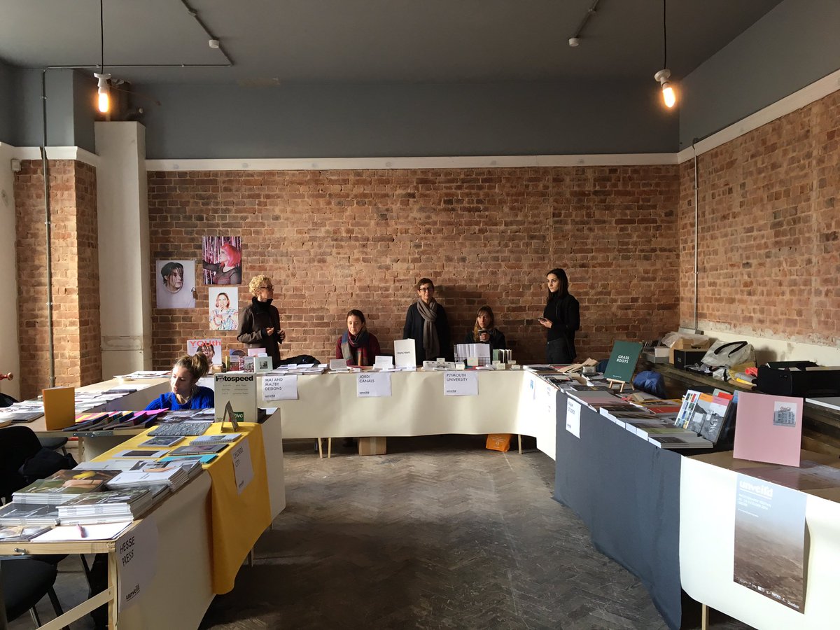 JessicaLennan's tweet photo. The calm before the storm... @UnveildPhoto Photobook fair @exeter_phoenix from 11-5 today and tomorrow! https://t.co/eYis28CBE3