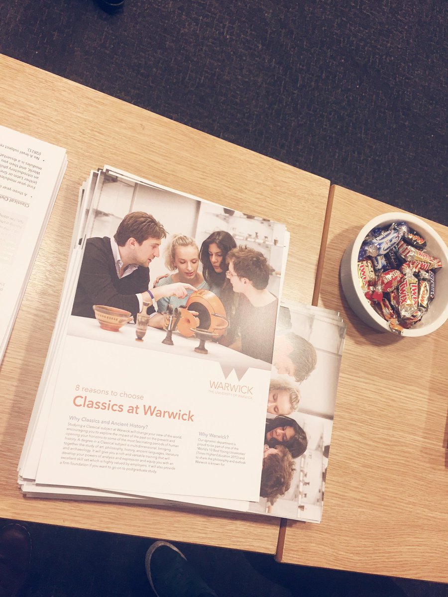 WarwickClassics's tweet photo. @warwickuni open day! Come and visit us at H0.52👏✨#warwickclassics https://t.co/GwTIqrVvwM