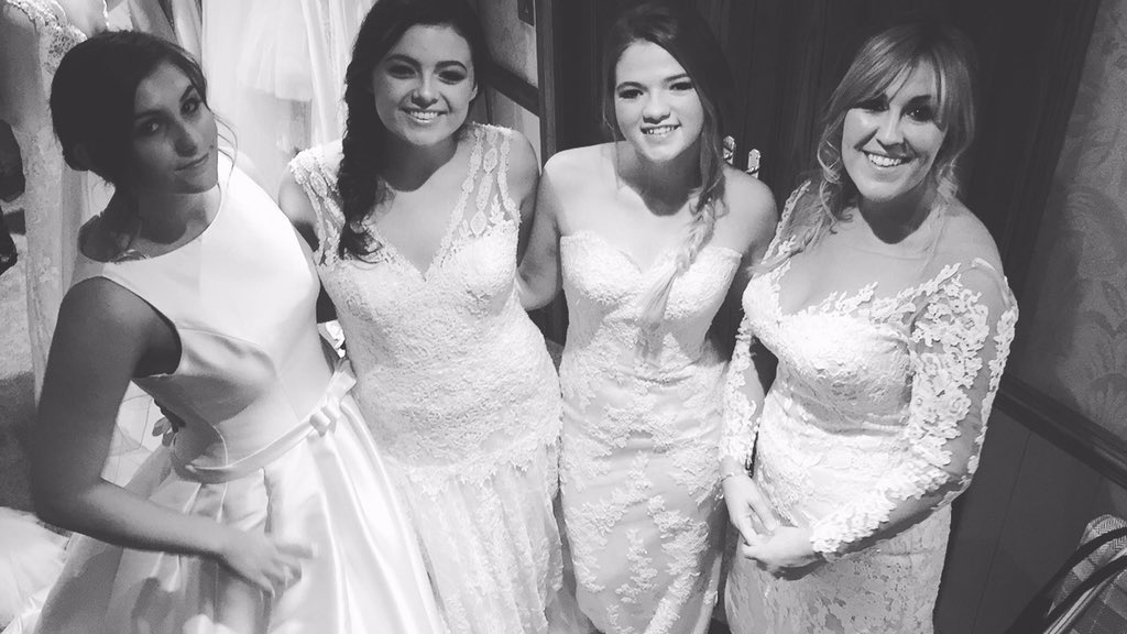 Huge thanks to the lovely ladies at @pureblissbeauty for glamming up our girls last night!! #modelmaterial #hair #makeup