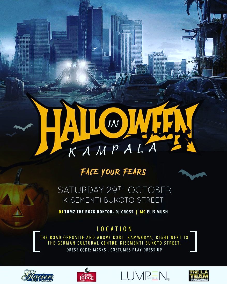 NovaMediaUG's tweet photo. It's only a week to #HalloweenKLA2! 
Jaegermeister &amp; free cocktails till midnight and beer at 4K all night! 
@DeejayTumz is ready. Are you? https://t.co/RFxSTmdtaR