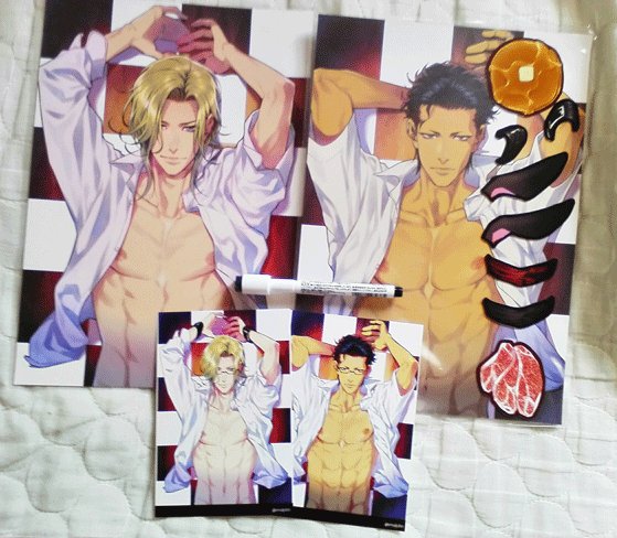 【11/3ラヴコレ情報】
「桜井兄弟で遊べるポスターセット」3,000円

・ホワイトボード加工A4マグネットシート2枚
・ポストカード2枚
・オプションマグネット5種類
・ホワイトボード用マーカー 