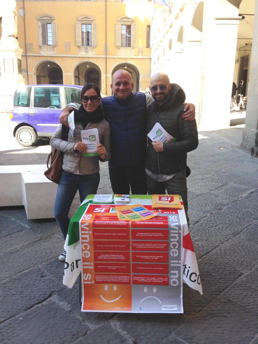 #BastaunSì all'opera in Centro storico.