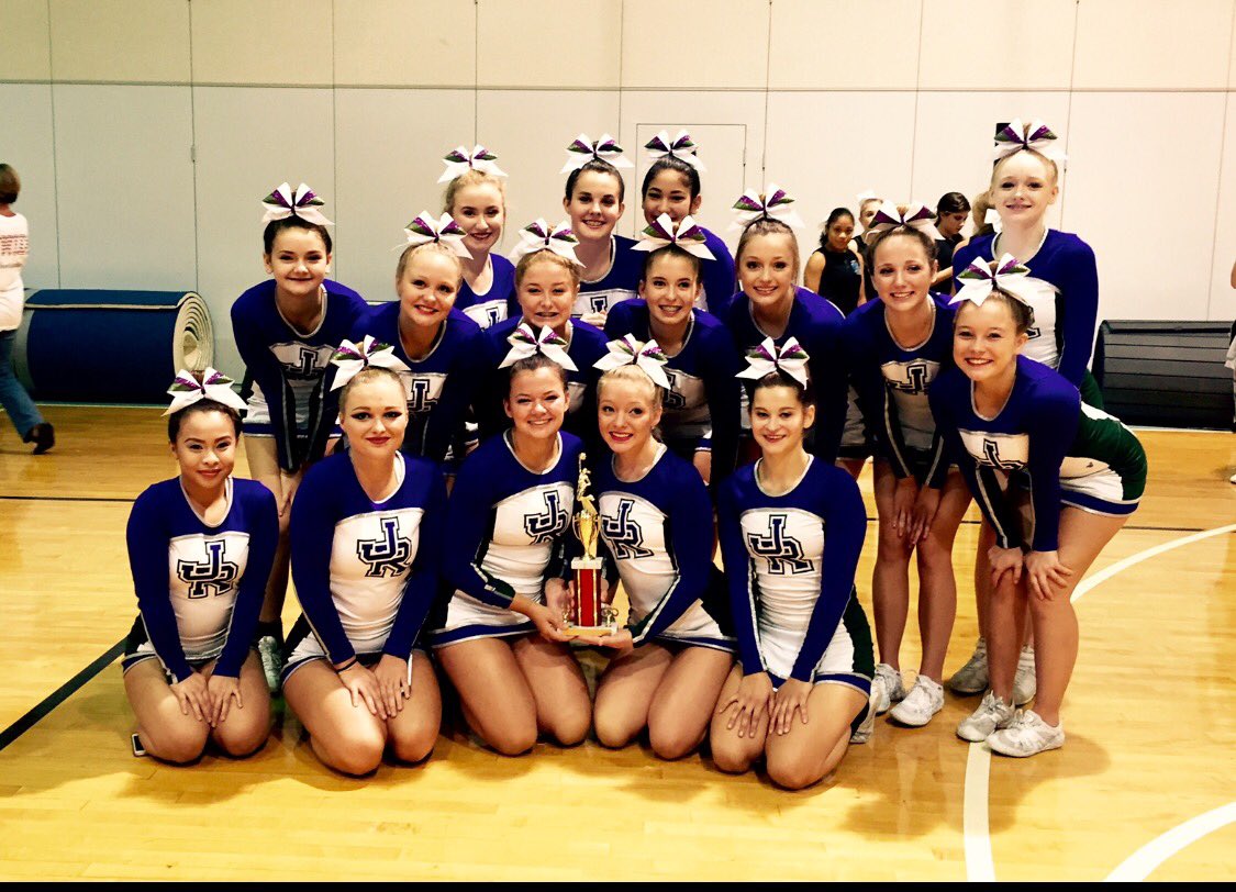 JRHS_Rapids's tweet photo. @RapidRowdies Can we get a shoutout for our Rapid cheer team headed to Conference today @ ManchesterHS 1pm #GORapids https://t.co/bkm9Df6h2O