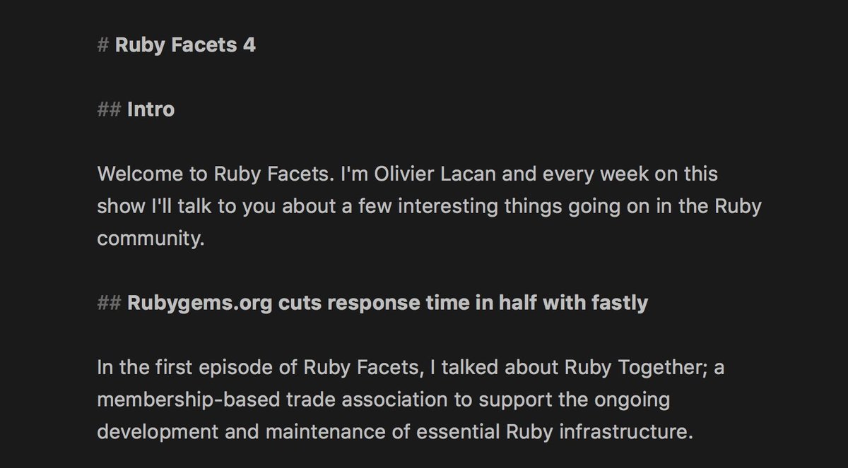 Ruby Facets tweet media
