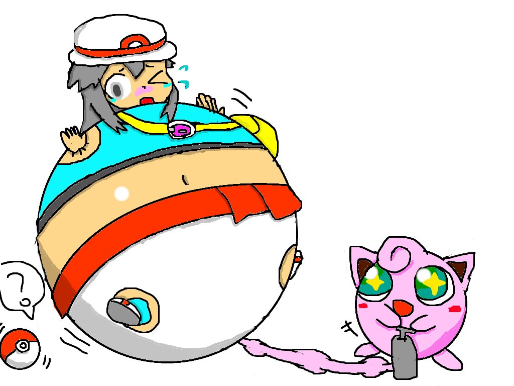 球狼 ｸﾛｳ Inflationball フワライド膨体いいですぞ 過去に某膨体絵描きさんとこでフワライドに膨らまされた ポケモンレンジャーのネタが Twitter