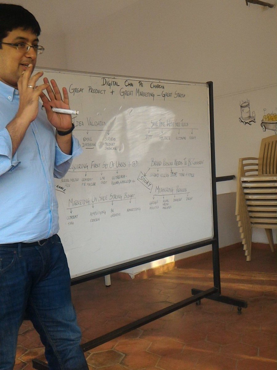justachiaseed's tweet image. Session on #Startup #Marketing by @jvchawla @socialbeatindia #DigitalCPC #ChaiPeCharcha #Bangalore.