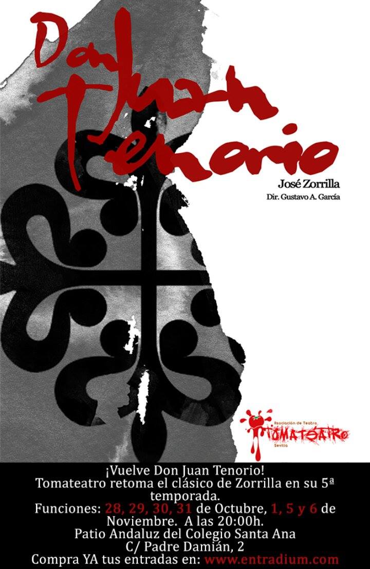 Volvemos por 5º año con Don Juan Tenorio. ¡Música en directo! Hazte con tus entradas. entradium.com/entradas/teatr… #VuelveDonJuan #culturasev