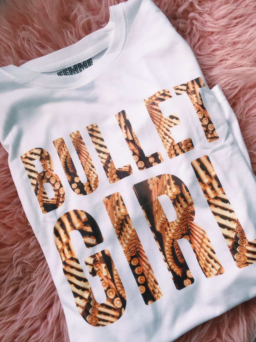 lau_ra_lau_ra's tweet photo. All #BulletGirl and #FeverBoy tees are £15 at FEMMEHQ. Clearing out the last bits of stock and only a few left... https://t.co/NsvSjtkhtN https://t.co/HpWSnbsXwE