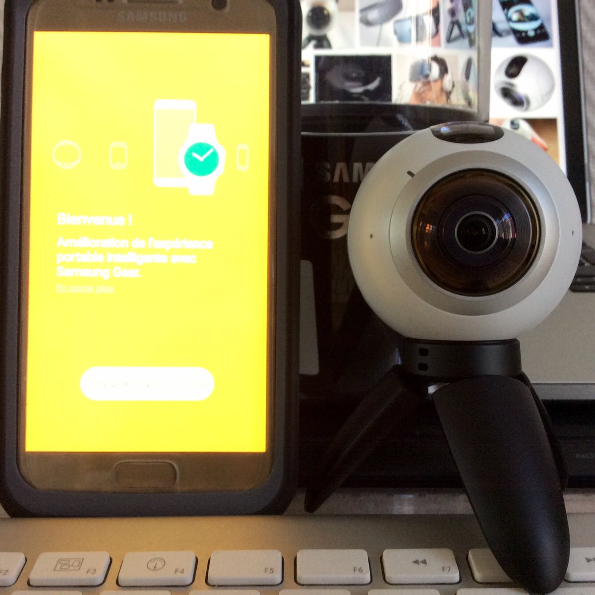 ouestmedias's tweet image. [#VirtualReality] Nouvelle #cam360 pour l'agence avec l'arrivée d'une #Samsung #Gear360 ! En test production dès ce soir... #VR #video360