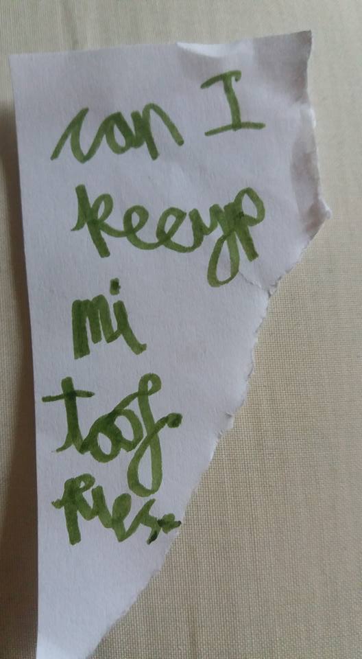 TabithaPeterken's tweet photo. My boy is more Yorkshire than me. Letter to the Tooth Fairy https://t.co/NGeMetGjTq