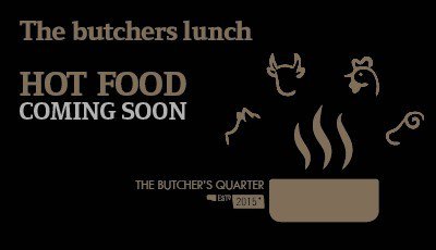 butchersquarter's tweet photo. Something New from The Butchers Quarter
Hot food to take away starting next week!!
#Butchers #Lunch #ManchesterMeat https://t.co/11pEKMD6uW