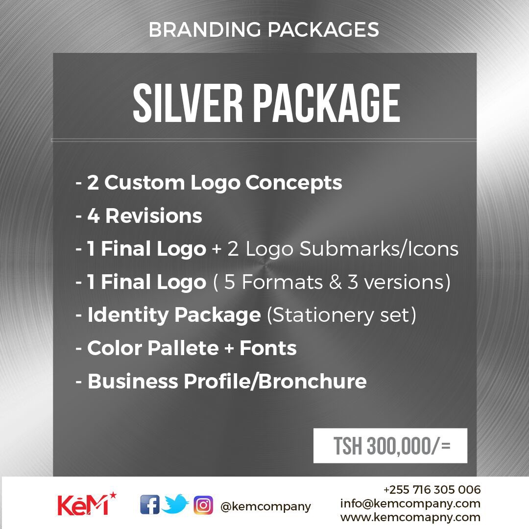 kemsAgency's tweet photo. Please Contact us if you or an acquaintance needs BRANDING and DIGITAL services
#kem #Silverpackage https://t.co/ByPoPf7Vup