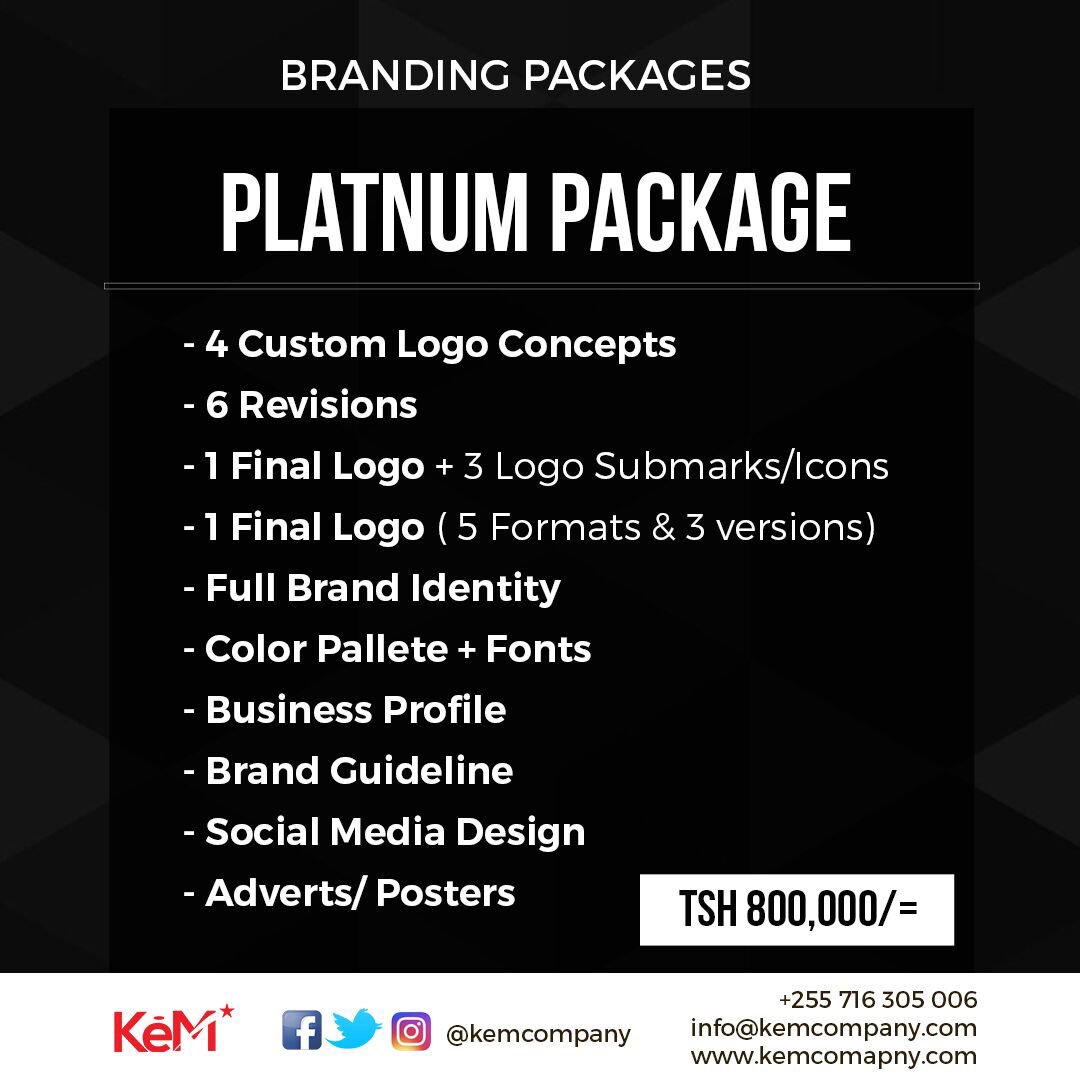 kemsAgency's tweet photo. Please Contact us if you or an acquaintance needs BRANDING and DIGITAL services
*0716305006*

#kem
#platnumzPackage https://t.co/hteVrnT2xi