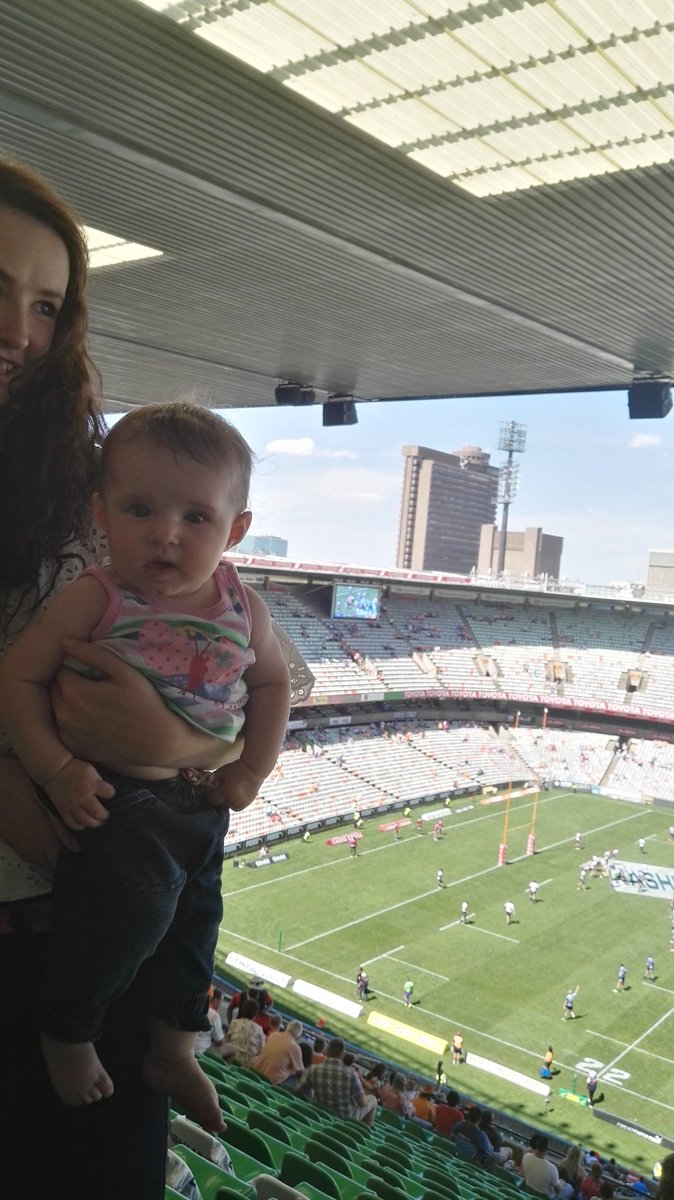 First rugby game with Dad and Mum #Final #CheetahsvsBulls #hiluxinyourhands