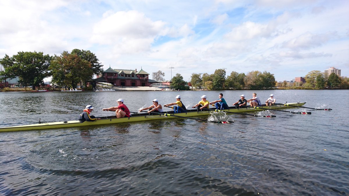 BlueCoatBC's tweet photo. Over in Boston (USA) for the Head of the Charles regatta! Race is on Sunday @ 12:43 (17:43 GMT) watch live (https://t.co/zP4mKDvz51) https://t.co/vmixBGMCOO