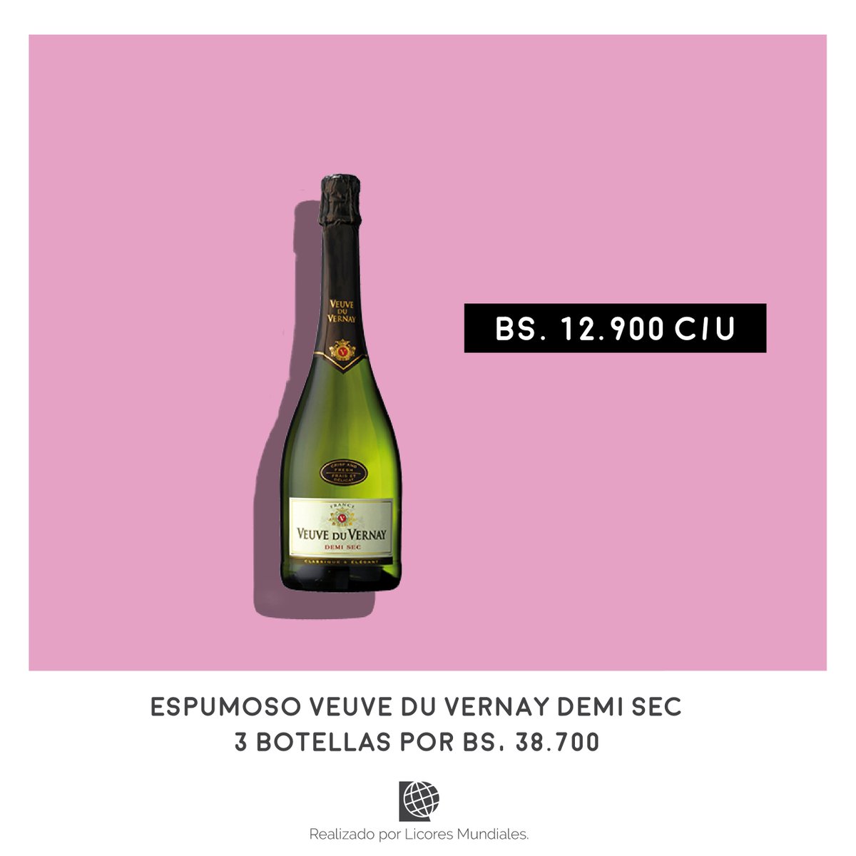 licor_mundiales's tweet photo. Las burbujas demi-sec te darán un toque dulce para brindis y acompañar postres.
Celebra con nosotros. #PromoLM https://t.co/sp5FBIJkUi