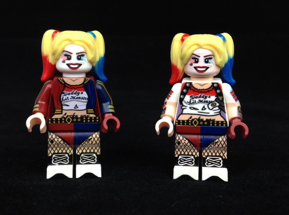 lego custom harley quinn
