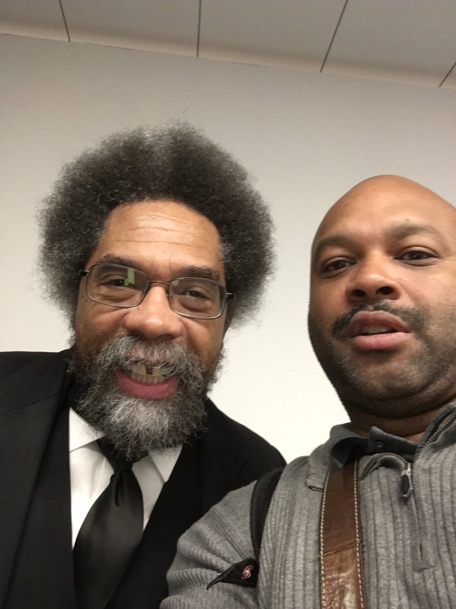 Got a chance to meet my Brother Cornel West today#lax