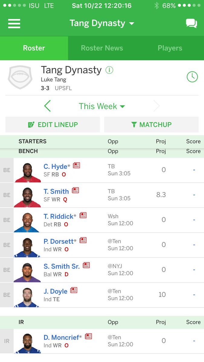 LT_32's tweet photo. How my season is going https://t.co/eXFZexAom5