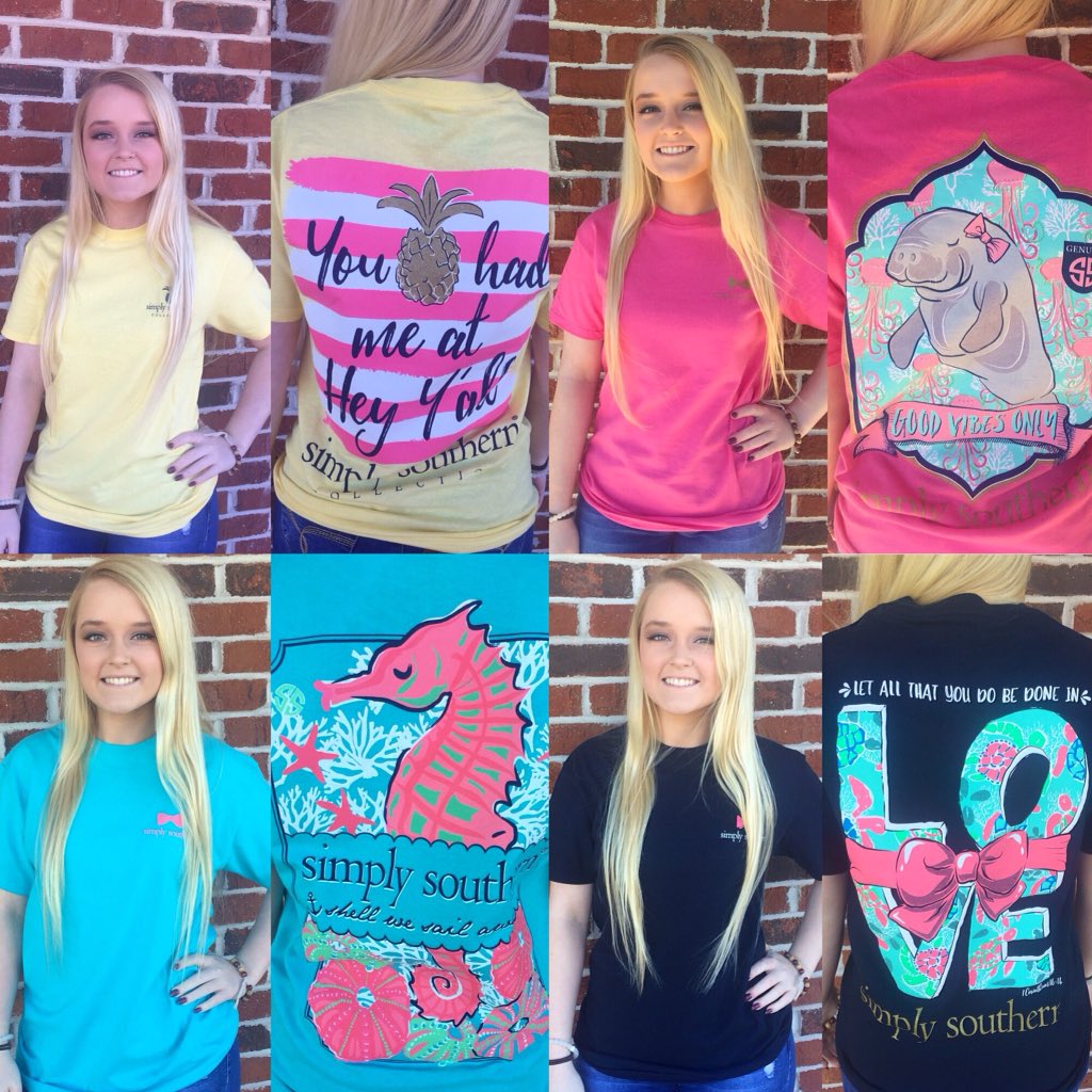 mistynbarnes's tweet photo. 30% off Short Sleeve Simply Southern!! 
@Shannyy_ https://t.co/4lF9WgwmsN