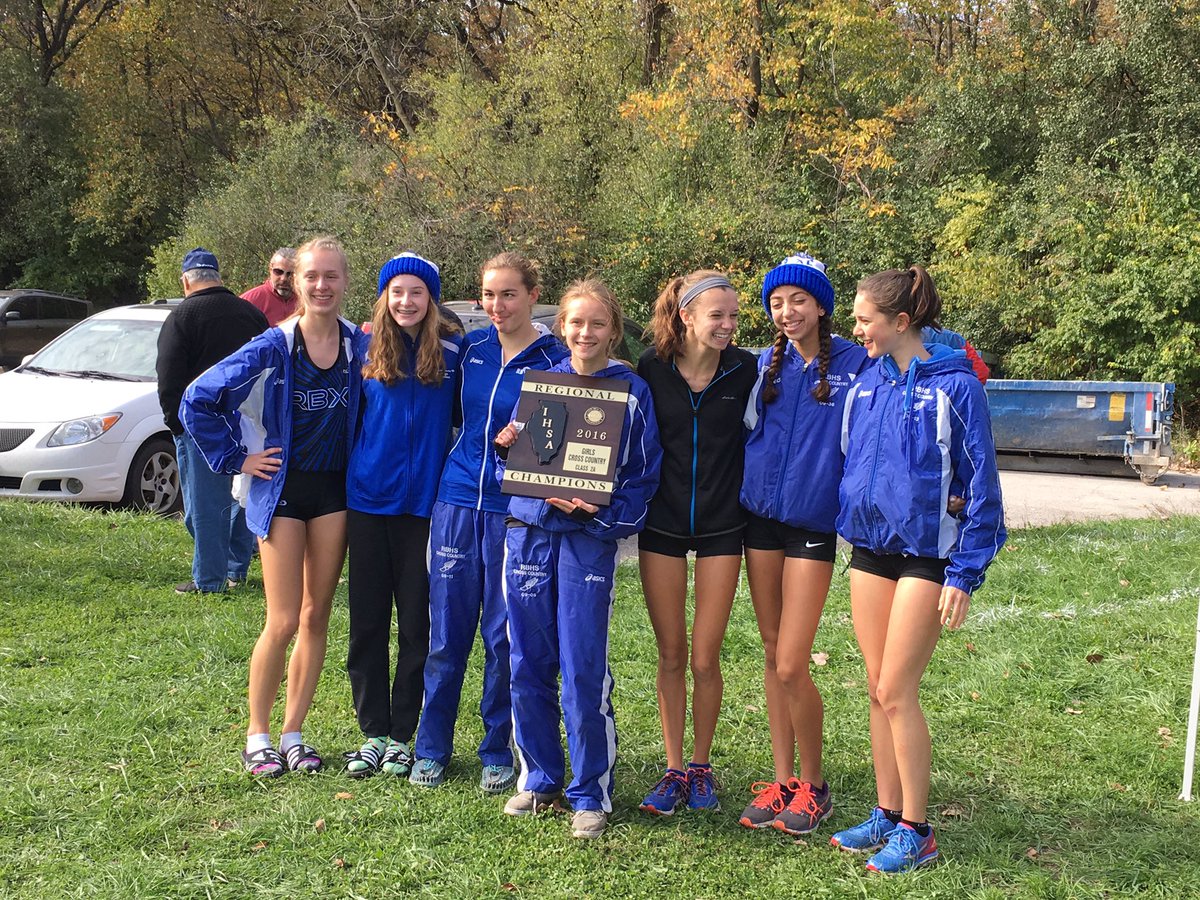 Bulldog Girls Cross Country are your 2016 IHSA Regional Champs and will run at next Saturdays Sectional @ Kress Creek Farms in West Chicago!