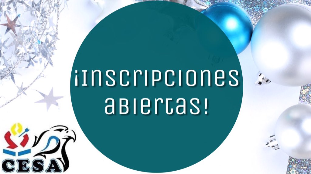 cesa_csa's tweet photo. Te esperamos este lunes 24 y martes 25 en la tiendita en hora de receso para las inscripciones. Ven y participa en nuestro festival gaitero! https://t.co/5Topel2BQC