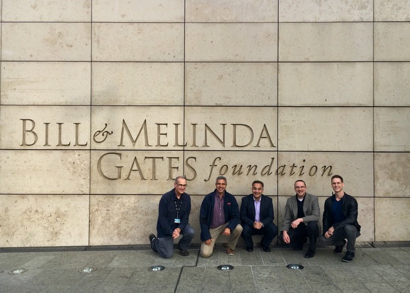 hcphtx's tweet photo. Our leadership touring the @gatesfoundation @ushahmd #publichealthmatters #zika #partnership #collaboration #smarttrap @MSFTResearch https://t.co/7IObqBjfw4