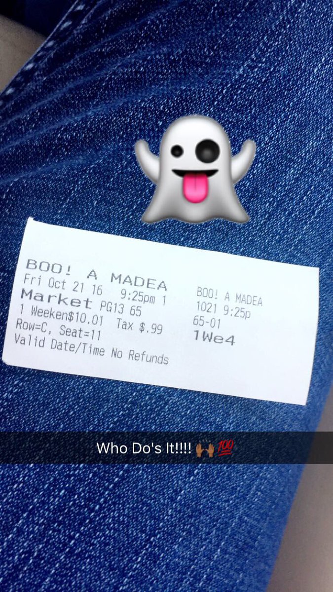 ProwlnCougar's tweet photo. @MadeaHalloween #MadeaTickets https://t.co/rc2nysMx18