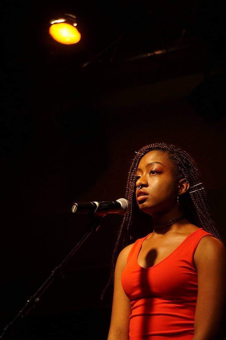 NydjaHood's tweet photo. That blank look in my eyes basically summarizes how terrified I was to be so emotionally vulnerable in that moment. Worth it. @BabelsBack https://t.co/f9wewMJyO3