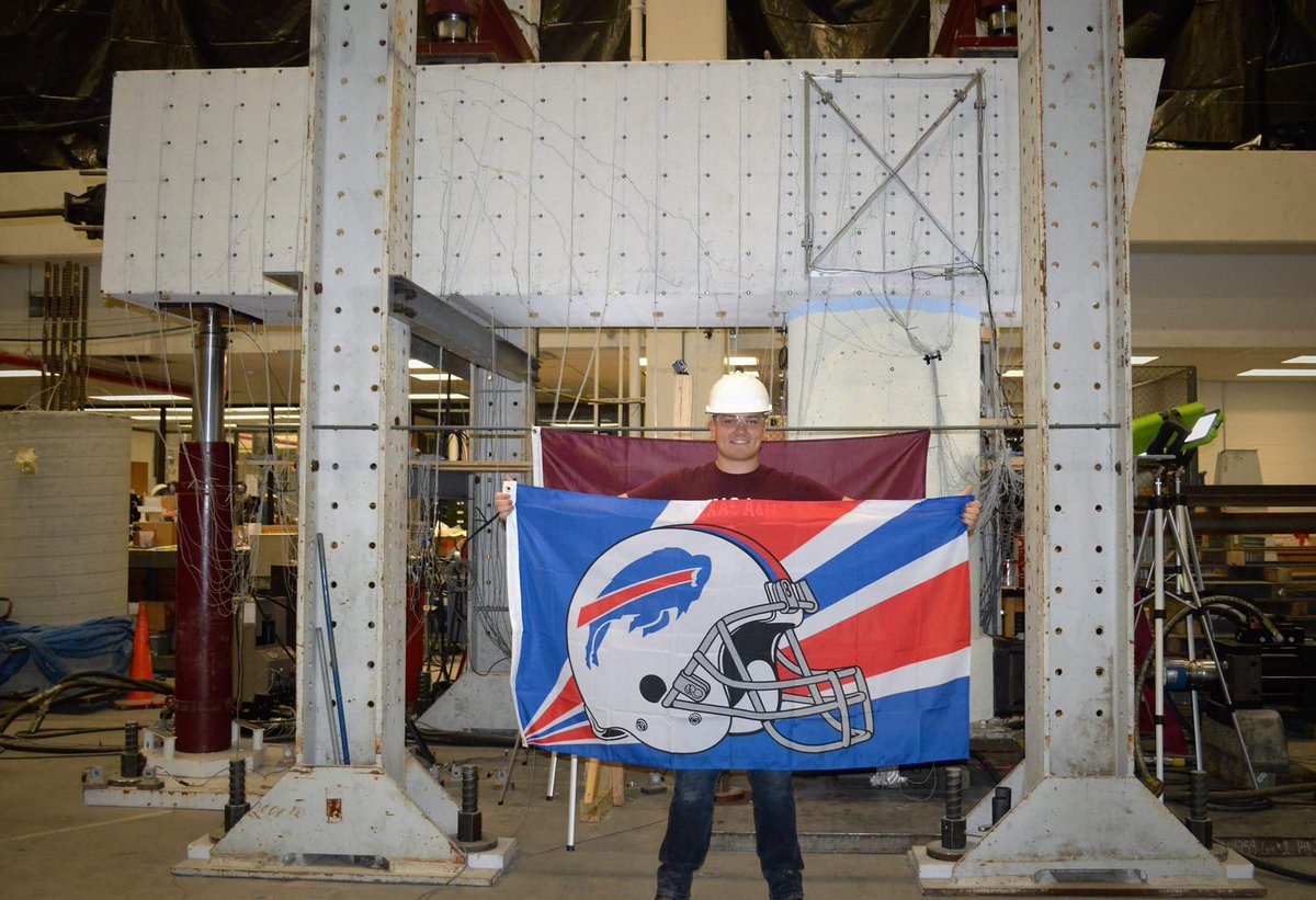 codi_mckee's tweet photo. Representing the #BillsMafia in College Station, TX.  #SquishTheFish #BTHOalabama https://t.co/n6pybXYUtR
