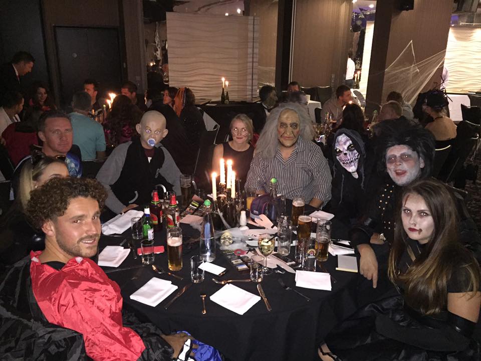A_Kfoundation's tweet photo. Thank you to the @KnightsGroup for organising our outstanding halloween night party. https://t.co/hdEw4LtayY