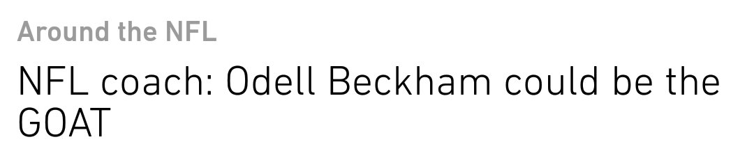 CheesyCapizzi's tweet photo. To early to tell but the pace this kid is on is something this league has never seen.

#Greatness #BEckhamLegendary #GiantsPride https://t.co/1Kvi0X9Do8