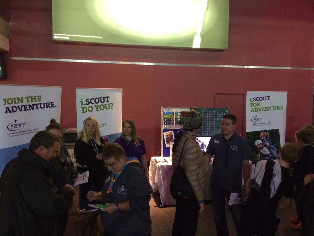 @JesseGrylls @beargryllslive @BearGrylls Birmingham scouts are here promoting the fantastic work you do!!