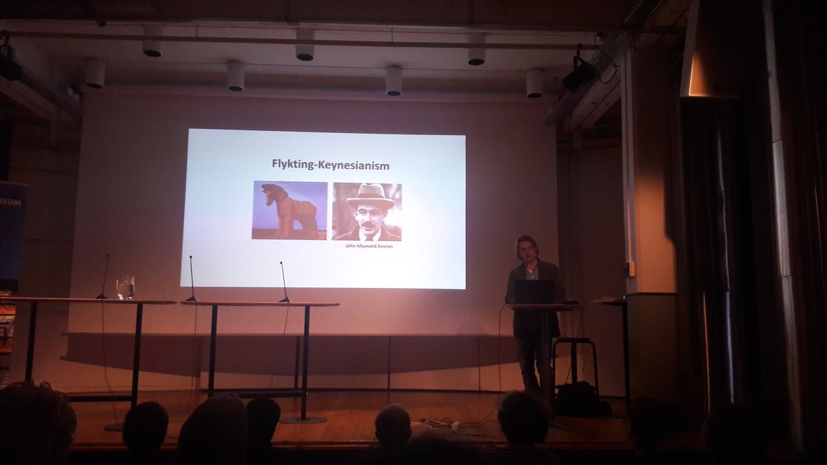 "Det var inte våldtäktsmän &amp; brottslingar som klev ur den trojanska hästen, det var den gamle ekonomen Keynes" -Peo Hansen <a href="/liu_universitet/">Linköpings universitet</a>