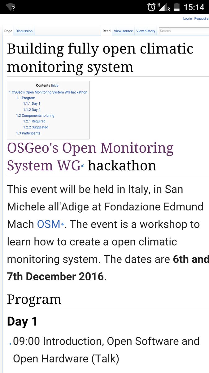 Join us  in Trento to hack a fully-open  low -cost monitoring system <a href="/OSGeo/">OSGeo https://fosstodon.org/@osgeo</a> <a href="/ict4water_eu/">ict4water_eu</a> <a href="/supsi_ch/">SUPSI</a> @4Onse_ch <a href="/arduino/">Arduino</a> <a href="/istsos/">istsos</a> <a href="/CKANproject/">CKAN</a>