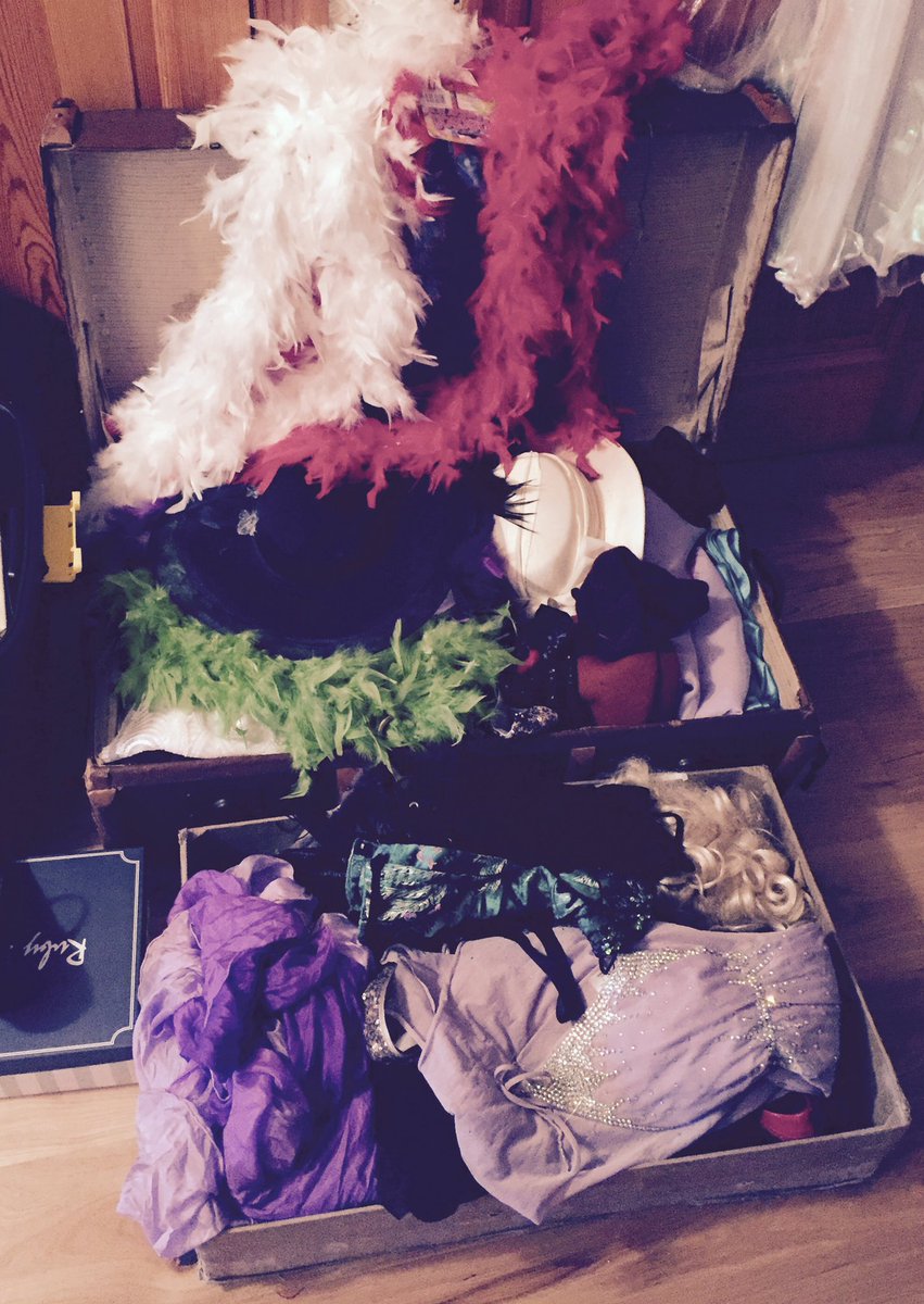 PerthshireOpera's tweet photo. Packing up the costumes ready to start rehearsals tomorrow!! https://t.co/bhpB9lJtCu