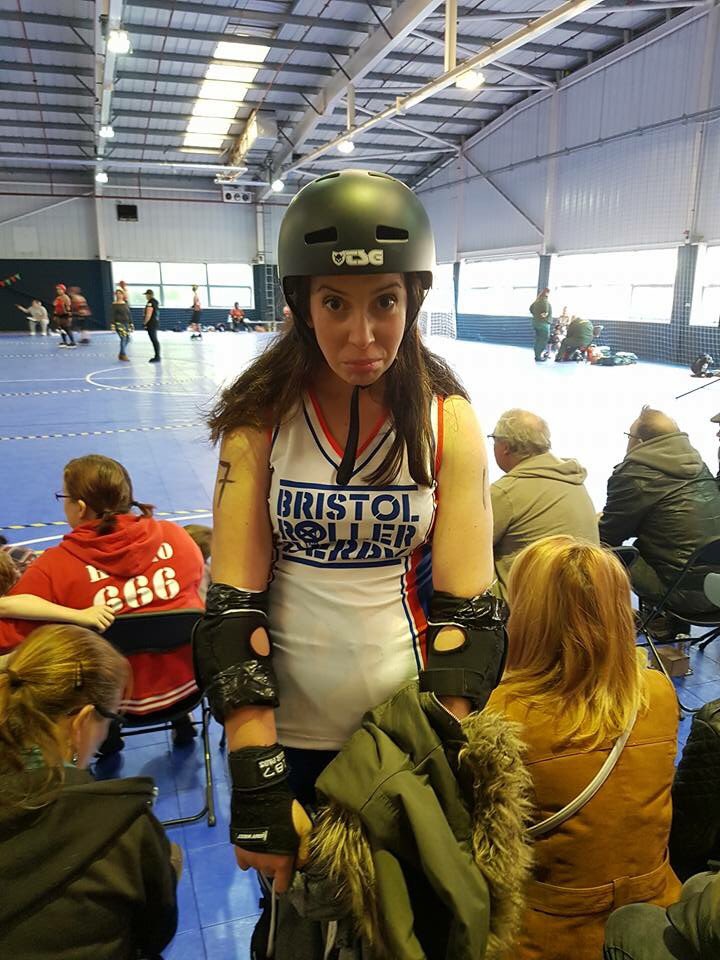 BrisRollerDerby's tweet photo. They gave it their all but visited the box a bit too much.  It was a penalty heavy for both teams. #foulout  #naughtystep #gremwantedabeer https://t.co/hDJ6MVe7rW