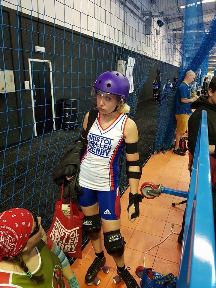 BrisRollerDerby's tweet photo. They gave it their all but visited the box a bit too much.  It was a penalty heavy for both teams. #foulout  #naughtystep #gremwantedabeer https://t.co/hDJ6MVe7rW