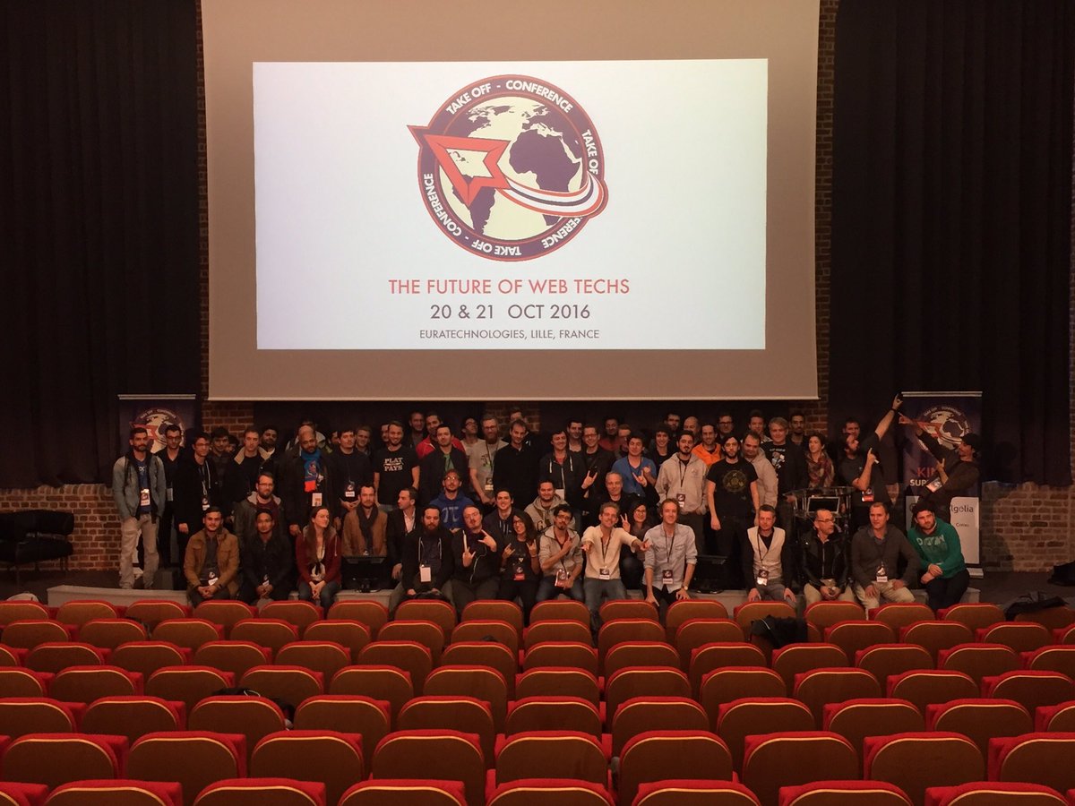 MaximeLenne's tweet photo. 🚀 Thanks for all speakers and attendees for making this amazing @takeoffconf conference again ! #takeoffconf https://t.co/lFXHIYzNQR